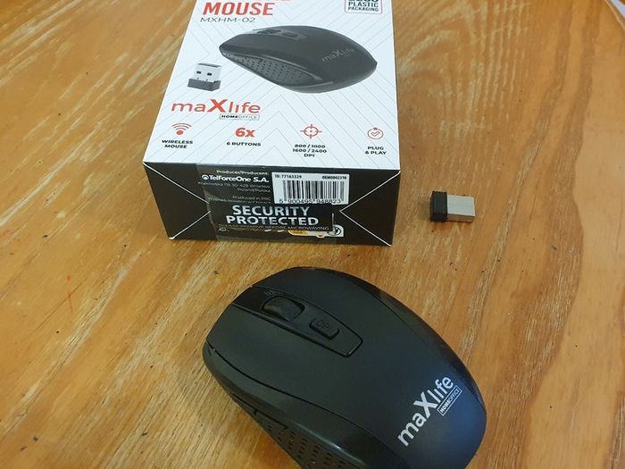 maXlife Wireless Optical Mouse - MXHM-02