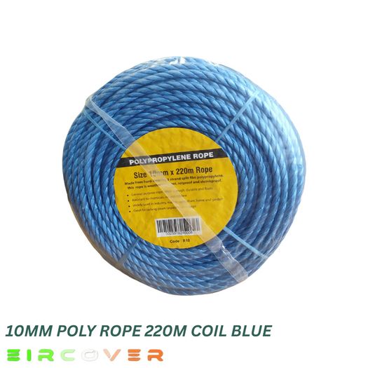General purpose  Coil Rope - 8mm / 30m - Blue