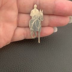 silver brooch