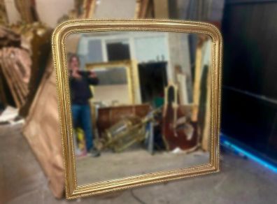 Antique style Overmantels mirrors in 4 different sizes