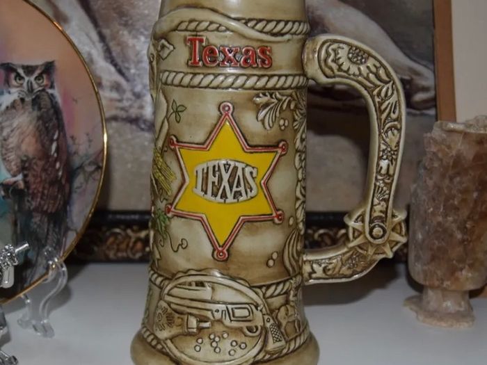 Collectible budweiser stein tankard rare