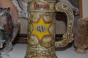 Collectible budweiser stein tankard rare