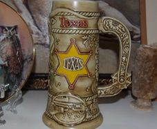 Collectible budweiser stein tankard rare