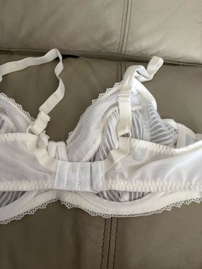 white bra 36DD