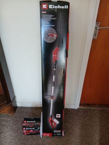 electric hedgecutter used once