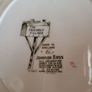 Set of 3 Vintage The Friendly Village The Covered Bridge by Johnson Bros Square Bone China Plates Image 3