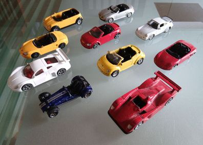 Lot 10 Sport Diecast Cars