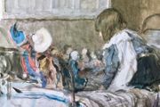 Framed Print "The Dolls School"