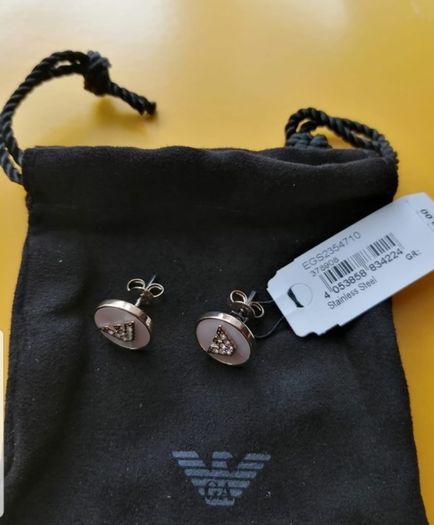 New Real Armani Earrings