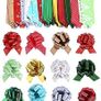 24 Pieces Large Christmas Pull Bows Ribbon Wrap Present Decoration Image 6