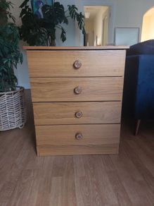 Wooden drawers