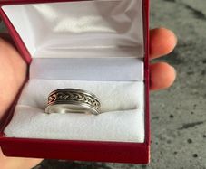 Men's Celtic wedding band