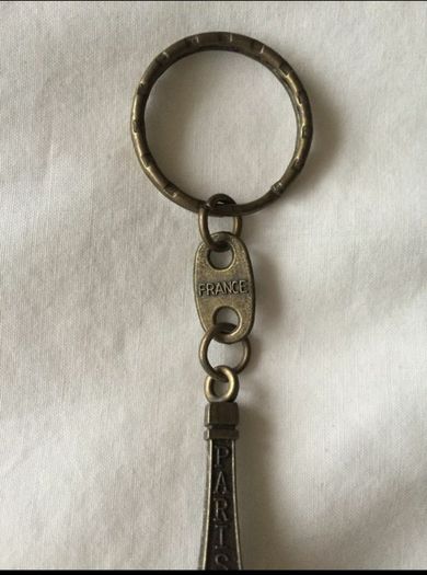 Eiffel Tower Keyring