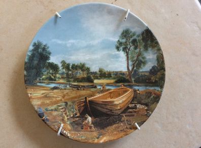 Small Poole England Boat Building Plate