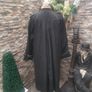 Vintage Pret aPorter Black embroidered Trench coat Image 8