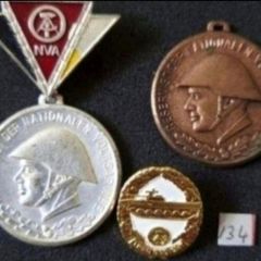 East German, Ddr, Medal /badge, Military Medal, Nva, Stasi ,,, (134)