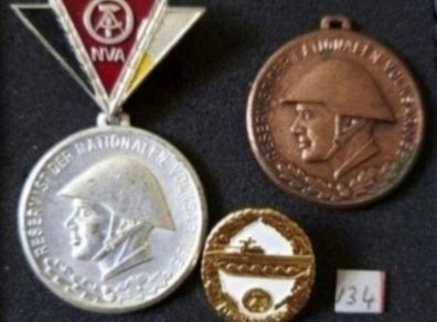 East German, Ddr, Medal /badge, Military Medal, Nva, Stasi ,,, (134)