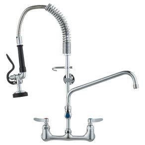 Commercial Faucet with Sprayer Brass 63 cm