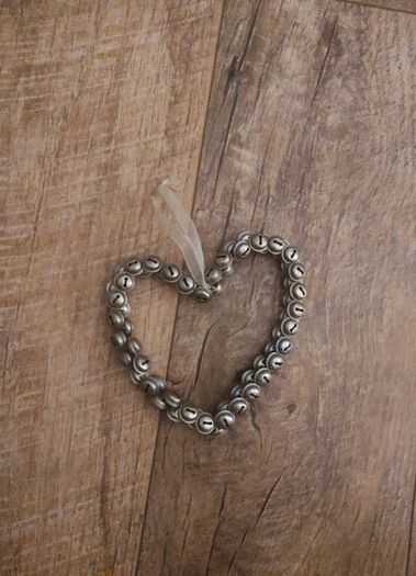Decorative  Heart on a ribbon