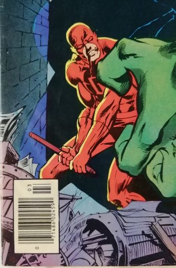 Daredevil #163 VS Hulk Bronze Age (1980)
