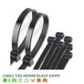 Heavy Duty White Cable Ties 450mm  Black 100pk Image 5