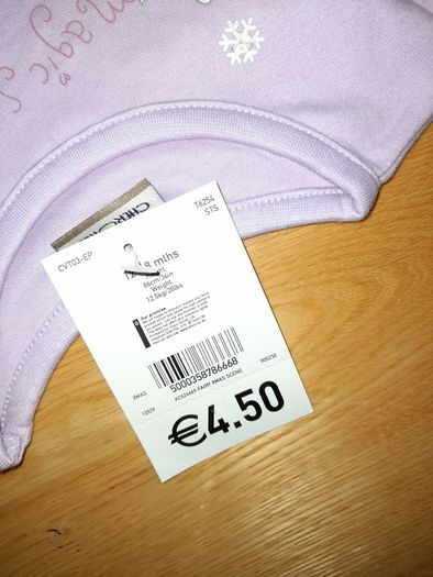 Baby girls top, brand new, 12-18 months