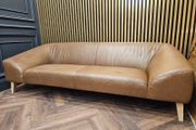 Modern style Natural Scandinavian Leather sofa