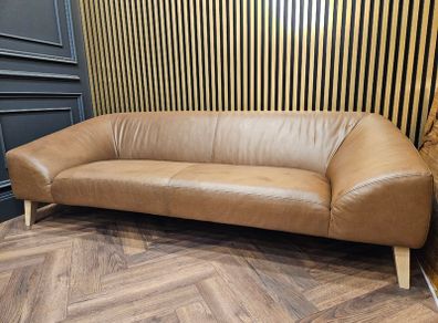 Modern style Natural Scandinavian Leather sofa