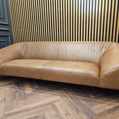 Scandinavian Style Leather Sofa
