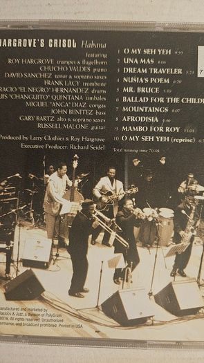 Roy Hargrove's Crisol.