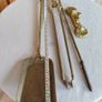 Antique Brass companion set Image 8