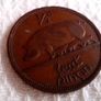 Irish Halfpenny. 1935. Image 3