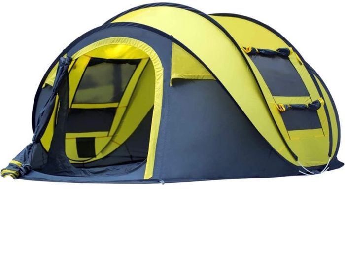 Automatic Camping Outdoor Pop-up Tent for Waterproof Quick-Opening Tents 4 Person Canopy with Carrying Bag Easy to Set up MULTIPLE COLOURS AVAILABLE, SEE PHOTOS (FREE POSTAGE)