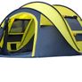 Automatic Camping Outdoor Pop-up Tent for Waterproof Quick-Opening Tents 4 Person Canopy with Carrying Bag Easy to Set up MULTIPLE COLOURS AVAILABLE, SEE PHOTOS (FREE POSTAGE) Image 2