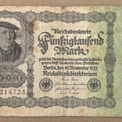 Germany 50000 Mark 1922 Banknote