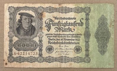 Germany 50000 Mark 1922 Banknote