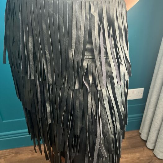 Loavies faux leather skirt. Size S