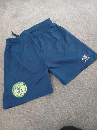 broadford rovers training top and shorts and match shorts