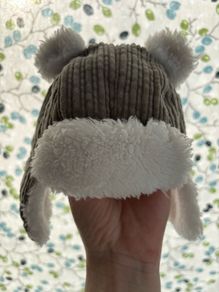 Next Baby Sage Green Cord Hat (up to 3 months)