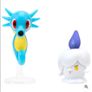 Pokemon Litwick and Horsea 5cm Battle Figures 2 Pack Image 4