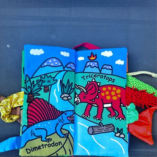 jollybaby soft book Brand New Dinosaur