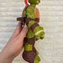 Teenage Mutant Ninja Turtles TMNT approx. 26 cm. Michelangelo Giant 2012 Viacom Playmates Battle Shell Used Please See Photos Image 8