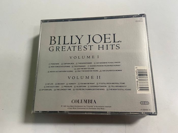 Billy Joel Greatest Hits Volumes 1& 2 Double CD