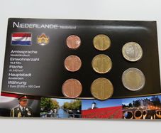 euro coin set BUNC Netherlands 2014