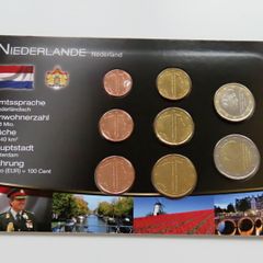 euro coin set BUNC Netherlands 2014