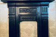 Fireplace.