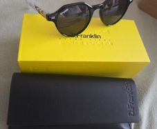D.Franklin Ultra Light S Round Black / Black Sunglasses