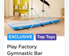 Gymnastic bar