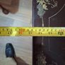 Antique Lacquered Side Table Decorated with Chinoiserie Style Birds and Flowers Chinese 1880s to 1920s Image 10