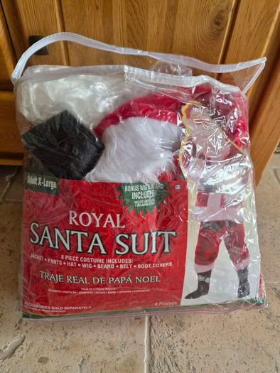 Adult luxury santa suit